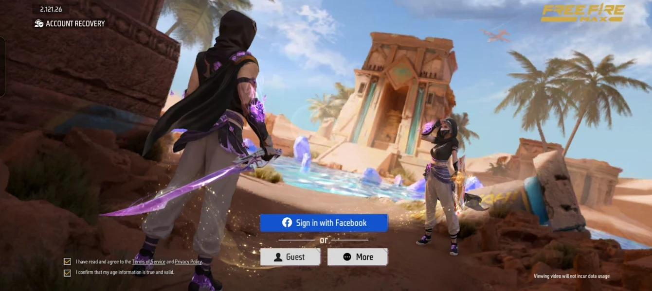 Akun FF Beta APK screen screenshot